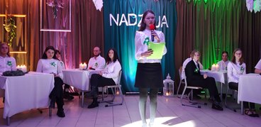 Ukraińsko - polski wieczór poezji w Zespole szkół nr 2 w Wieluniu